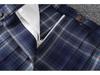 Japanese High-Waisted Plaid Pleated School Uniform Skirt