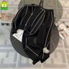Autumn Women's Sporty Two-Piece Set: Fashionable Zip-Up Sweatshirt & Versatile Wide-Leg Pants