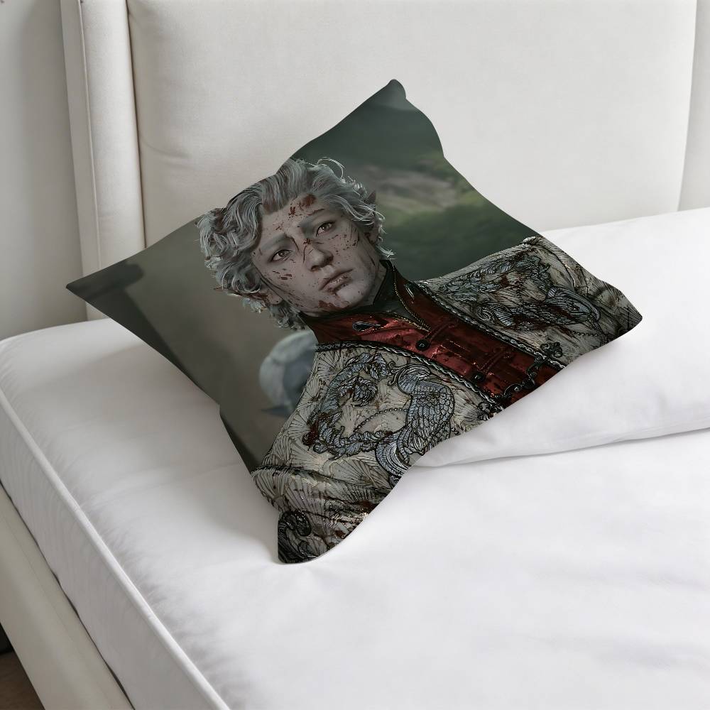 Astarion BBaldurs GGate Decorative Square Pillow Cover Soft Comfortable Pillow Case Sofa Bed Home Decoration