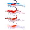 Lure Soft Bait6cm3gPewter Shrimp5Only Bionic Fake Bait for Sea Bass and Universal Freshwater and Saltwater Fishing Lure