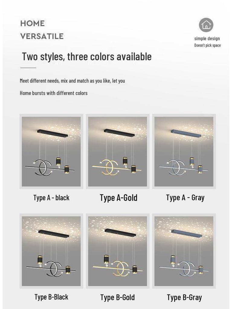 2022 Modern Nordic LED Pendant Light for Restaurants and Bars