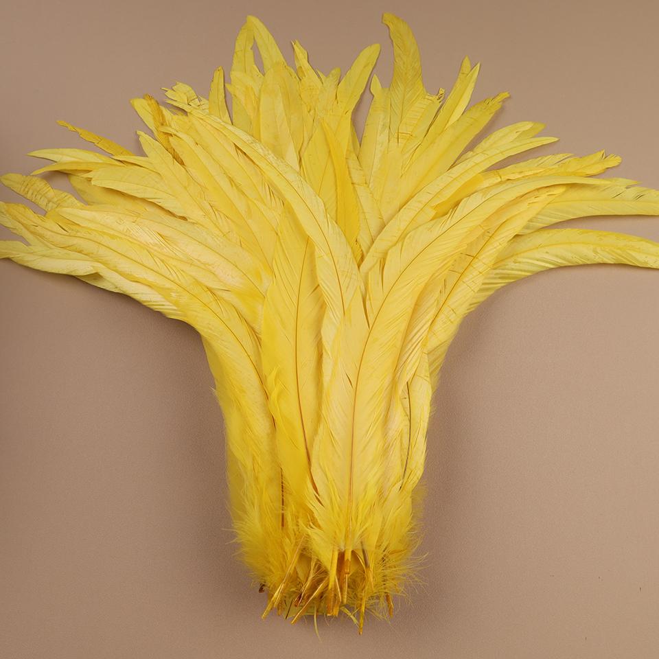 Rooster Feathers 35-40cm 40-45cm Handicraft Crafts DIY Natural Feather Handwork Party Plume Carnival Decoration