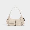 Fashion Design Hobo Multi Pocket Locomotive Bag New Single Shoulder Bag Underarm Bag High Capacity Women Bag Tote Purse Handbags