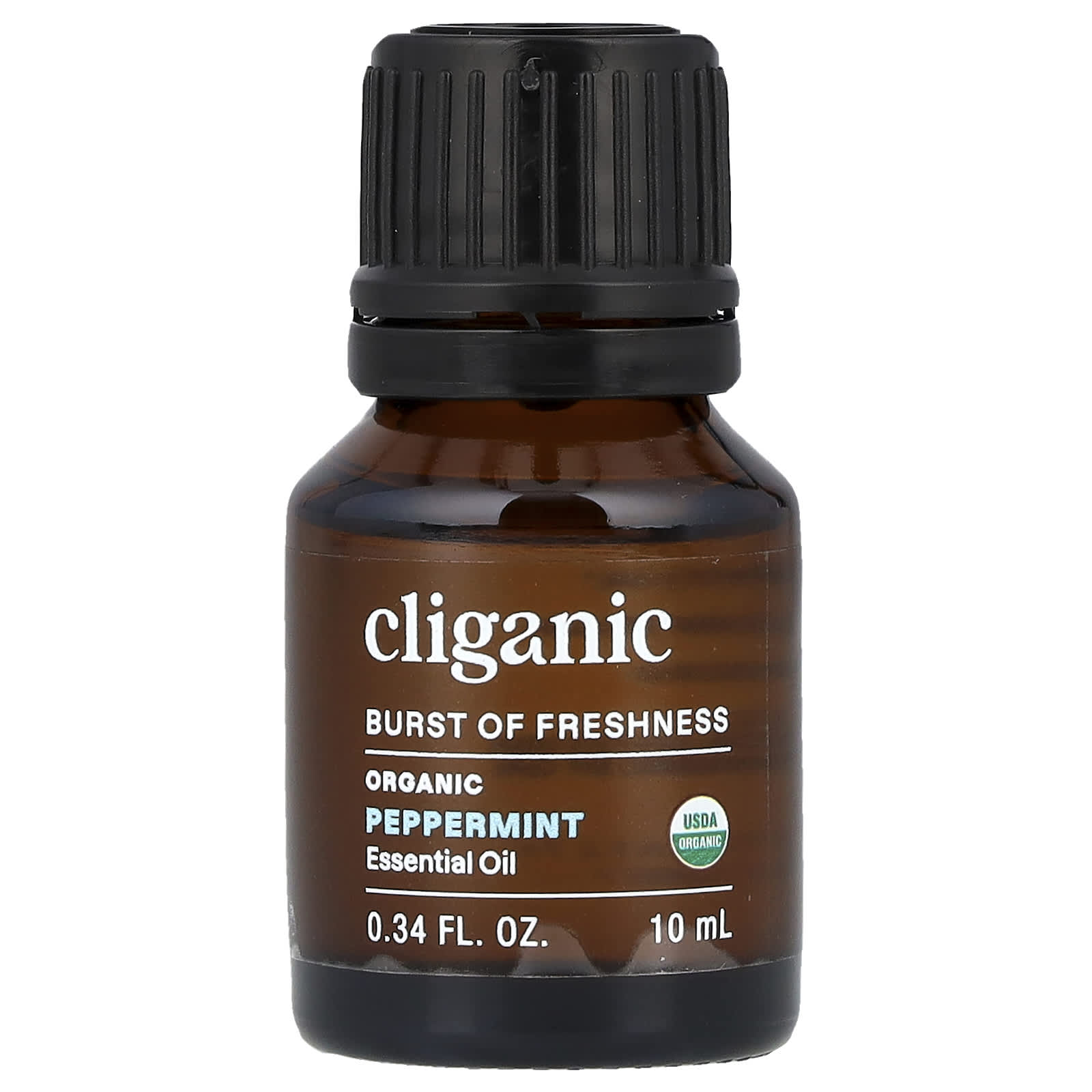 

Organic Essential Oil, Peppermint, 10 Ml (0.34 Fl Oz)