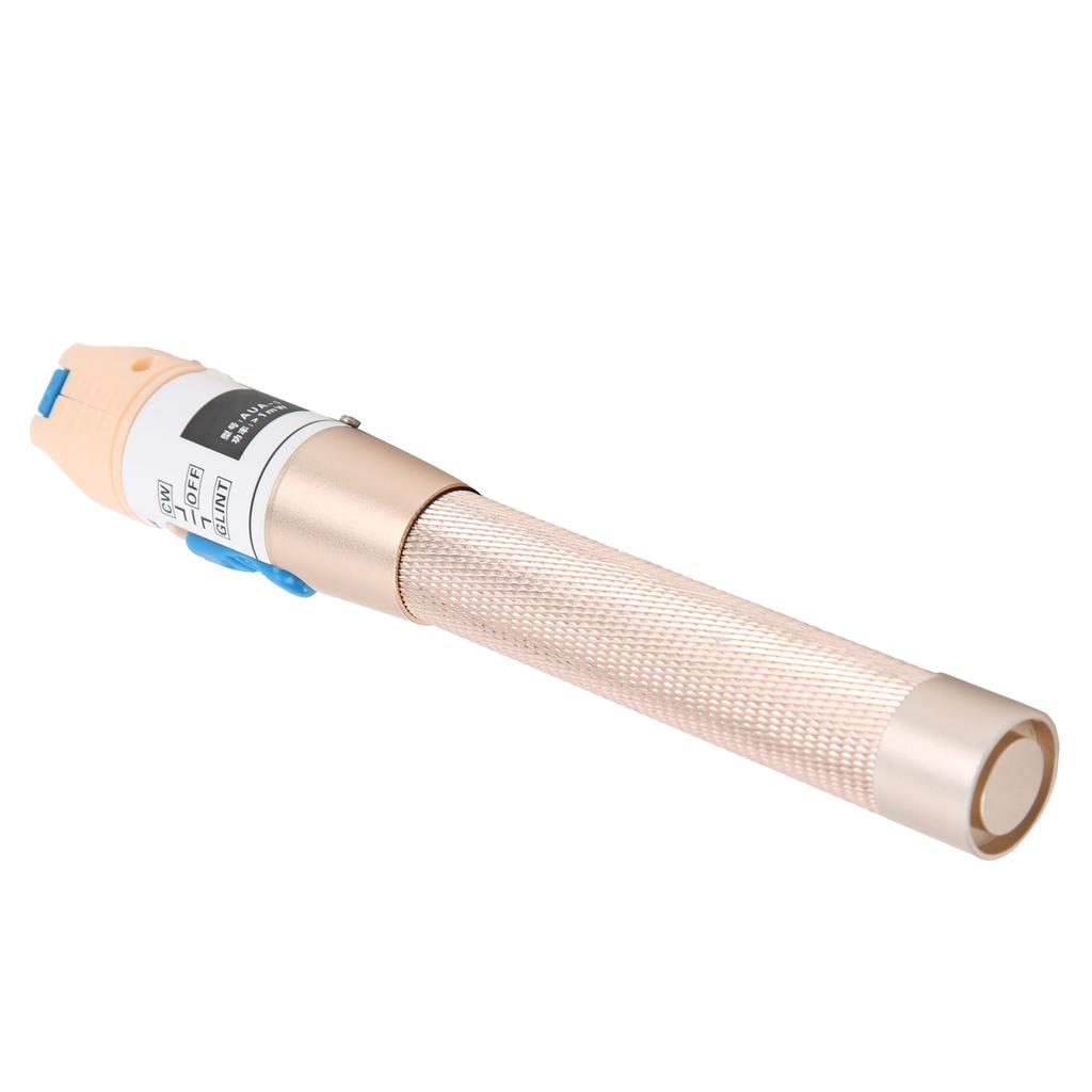 AUA‑1 Visual Fault Locator Detector Aluminum Alloy Pen Type VFL Optical Cable Tester