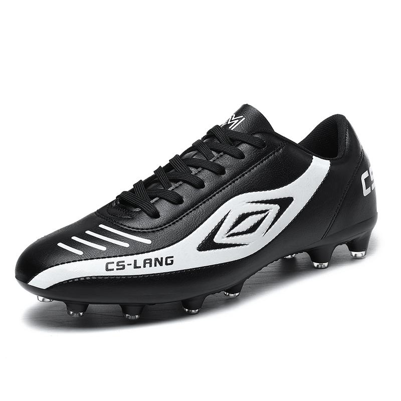 Hot Sale Football Shoes For Men Women Long Spike Soccer Shoes Top Quality Sport Shoes Unisex Game Training Sneakers