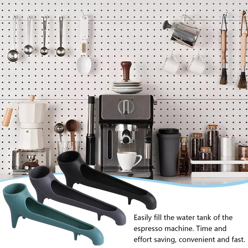 Water Funnel for Coffee Machine Non-Slip Water Funnel for Quick and Easy Filling Espresso Water Tank Funnel for Birthday Easter