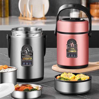 Bainfuni 3-lagige Vakuum-Isolier-Lunchbox aus 304 Edelstahl