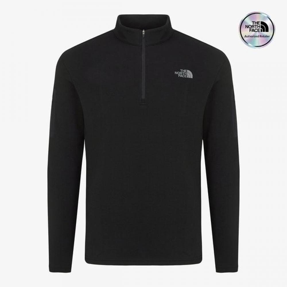 The North Face Basodino Long Sleeve Hoodie Black Nt7lr50a BLACK/090