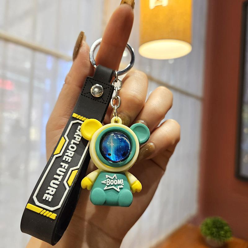 Reise zum Sternenhimmel Hase Astronaut Schlüsselanhänger Kreativer Auto-Schlüsselanhänger Anhänger Paar Geschenk Puppe Taschenanhänger
