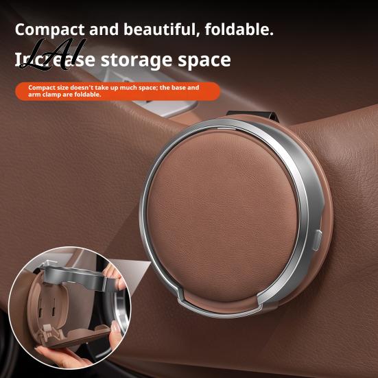 Foldable Car Door Accessory Cup Holder Stand with Drink Universal Mount Hook Fit Holder for Clip No-Drill Beverage Organizer Water Bottle