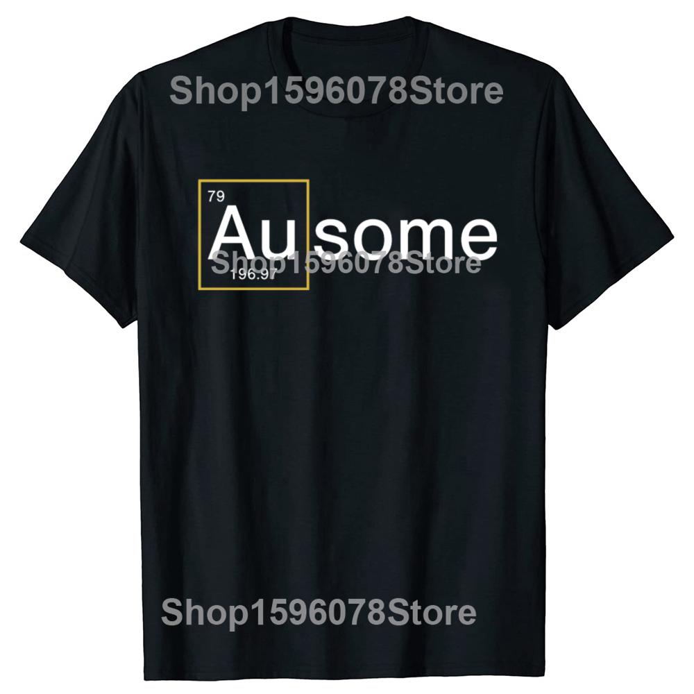 Funny Ausome Autism Graphic 100% Cotton T-shirts Men Women's Fashion Casual Tshirt Loose Oversized Streetwear T Shirt