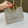 Hand-held Bag, Evening Bag, Diamond-encrusted Handbag, Evening Dress Bag, Cross-body Handbag