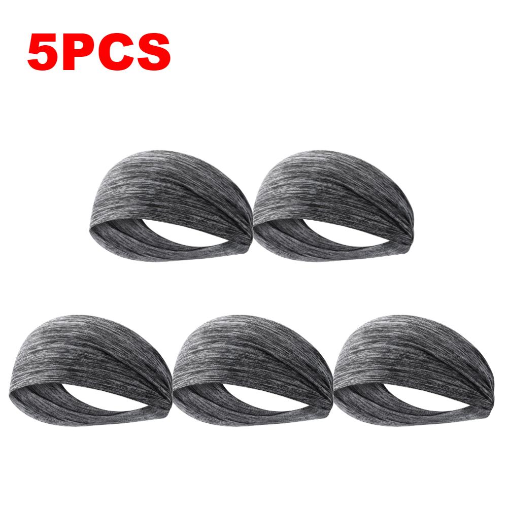 Ultra-Thin Unisex Fitness Elastic Headband Turban Sweat Absorption Breathable Quick Drying Sports Running Hair Band Accessories