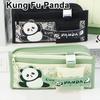 Cute Panda Pencil Case Estuches Escolares Pencil Bags Piornik School Supplies Large Capacity Trousse Pencil Pouch