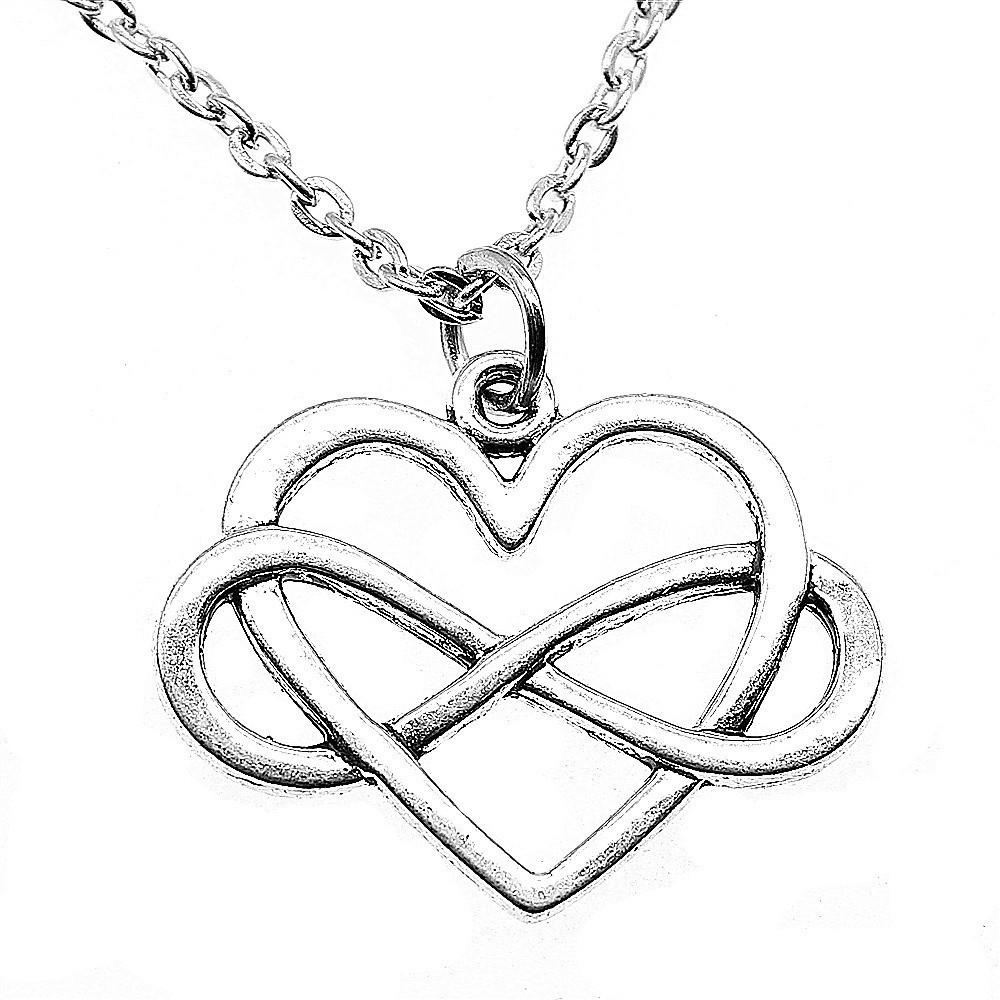 Peach Heart Love Letter Tags Pendant Antique Bronze Silver Metal Boys Collar Necklace Best Seller Gift