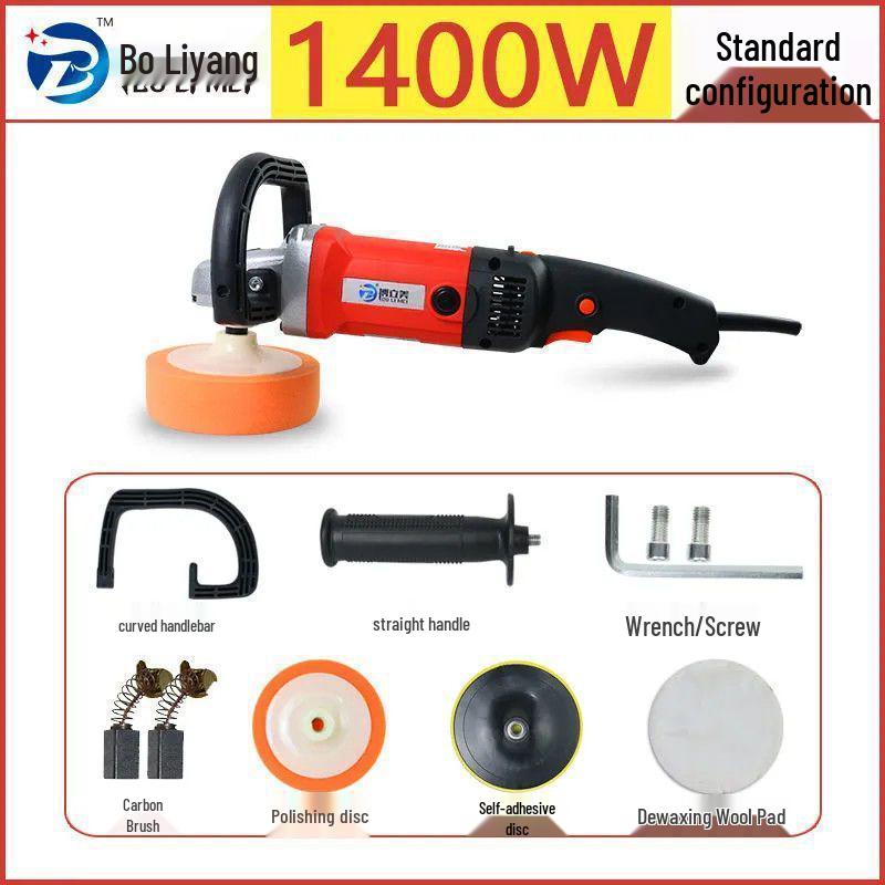 Electric Mini Car Polisher Waxing Tool for Scratch Repair and Household Use