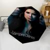 1pc The Vampire Diaries3 Umbrella, Sun Protection, And UV Shielding. It Has Eight Sturdy Ribs for Outdoor Use And Perfect Gift