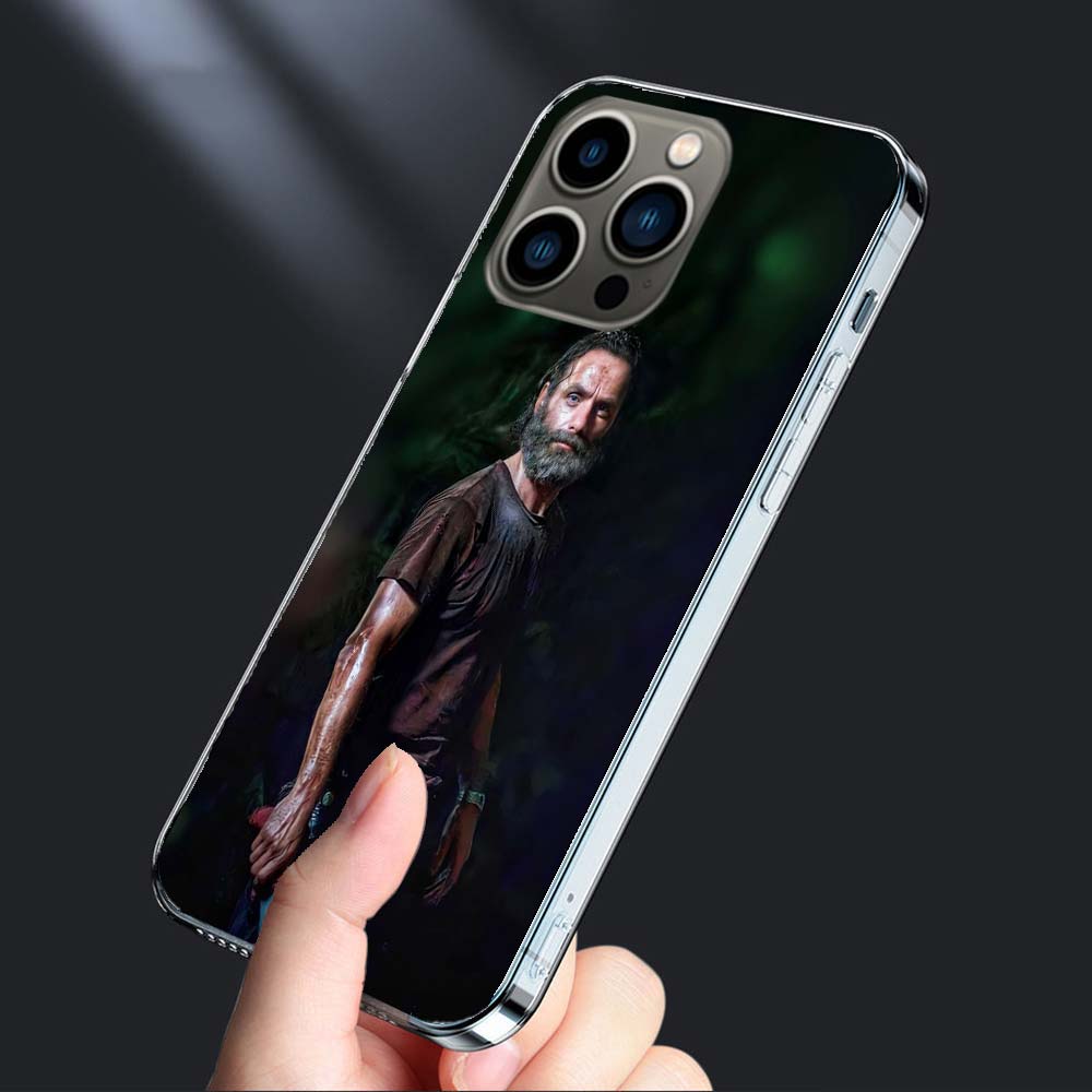 Horrible The Walking Dead Phone Case For Apple Iphone 16E Capa 15+ 14 Plus 17 Air 16 Pro Max 12 Pro Cute 13 Mini Co