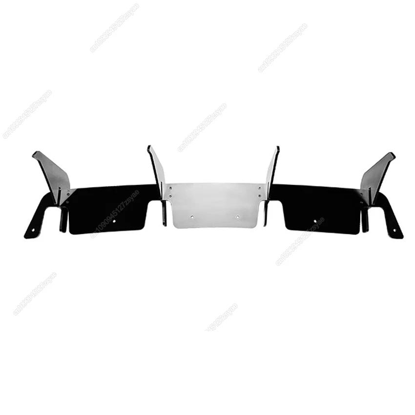 Rear Bumper Lip Diffuser Spoiler Splitter For Mercedes Benz A Class W176 A180 A200 A250 A260 A45 AMG 2013-2018 Hatchback Bodykit