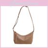 Simple Solid Color Pu Leather Women Casual Shoulder Crossbody Bag For Everyday Wear