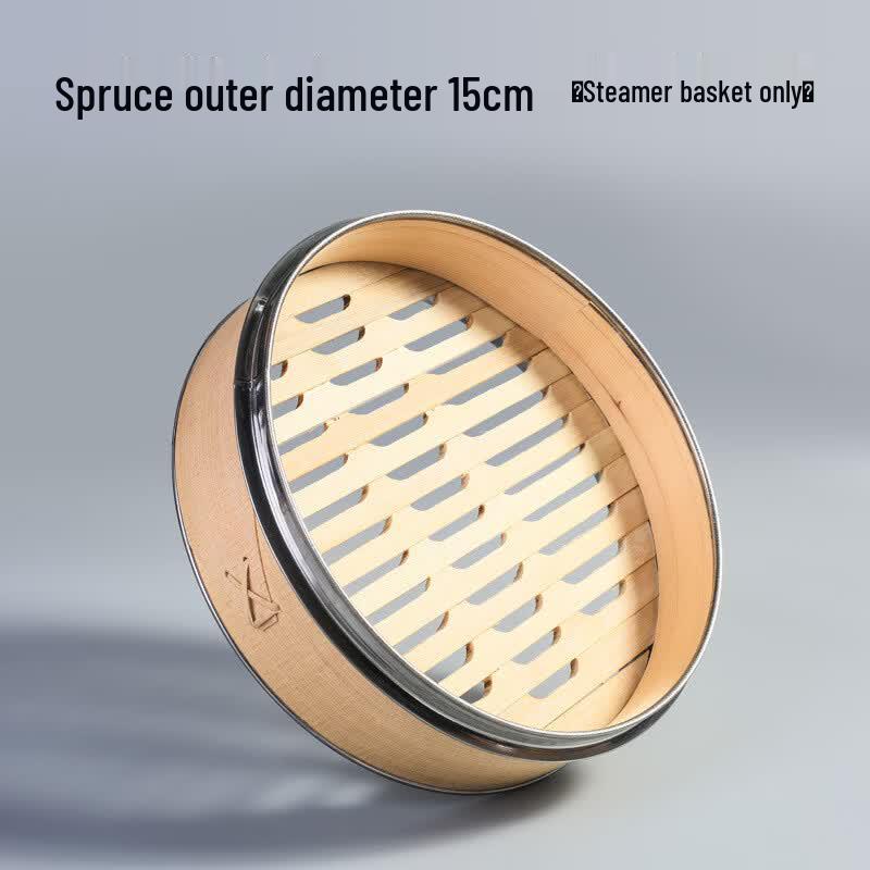 Jinxu Thickened Stainless Steel Edge Steamer Basket