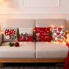 Valentine's Day Pillow Covers 18x18 Inch Decorative Throw Pillow Covers Set Of 4 Valentine's Day Pillow Covers Cushion Covers For Sofa Decor
