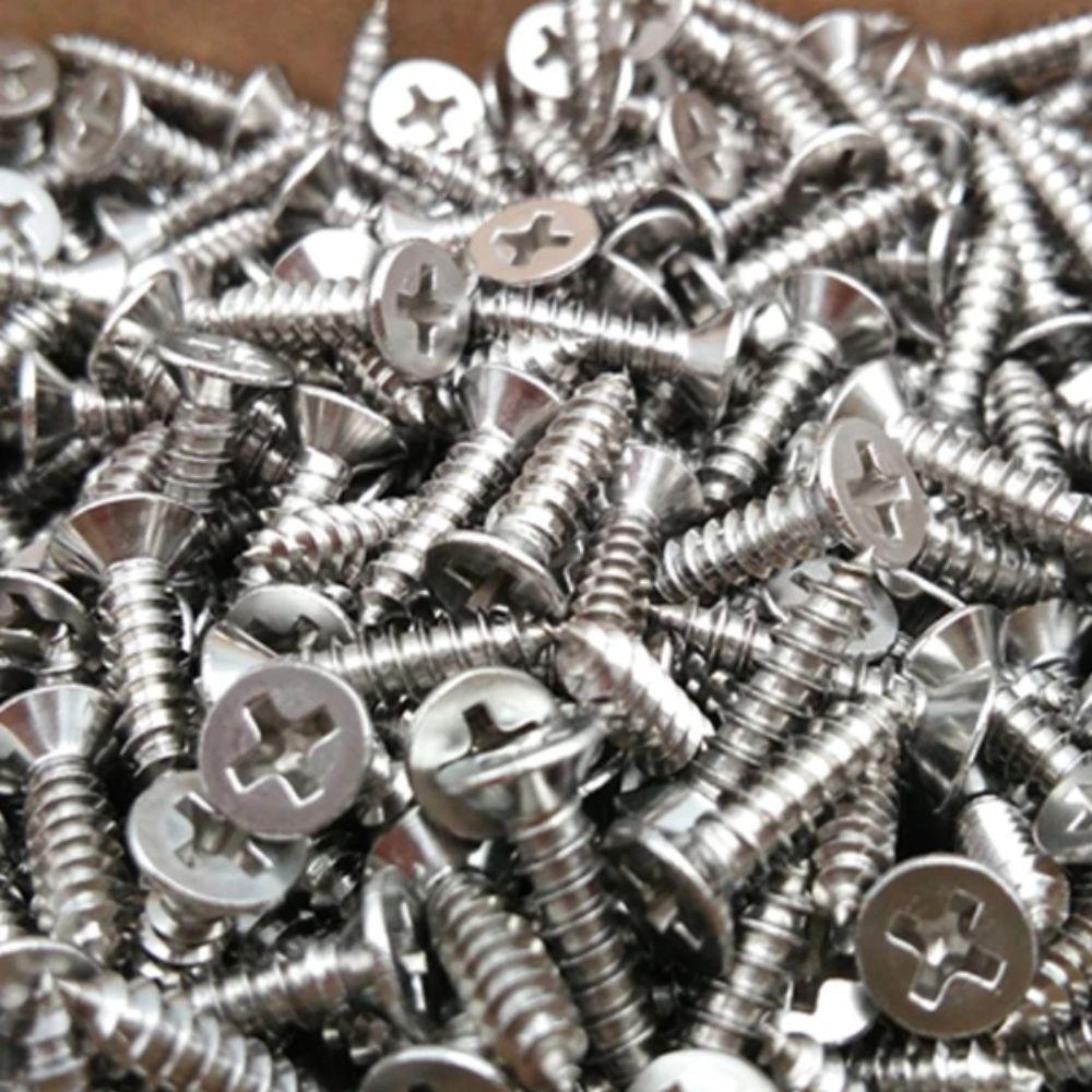 Cross Phillips Self-tapping Screws 304 Stainless Steel Wood Screws  Furniture Assembly