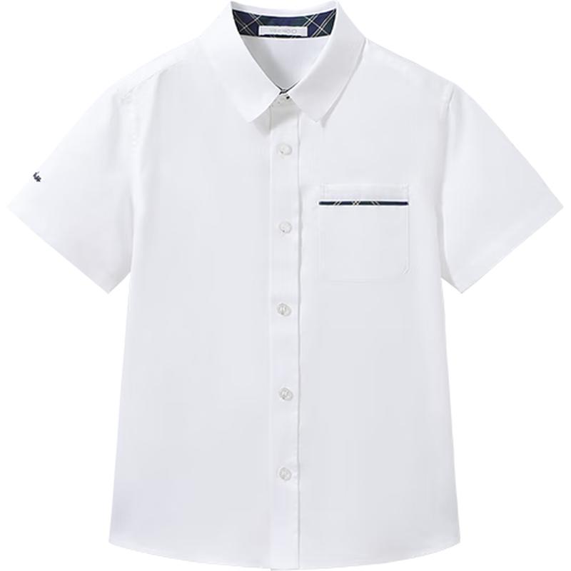 YEEHOO Boys  Pure Cotton Casual Short Sleeve Shirt 140