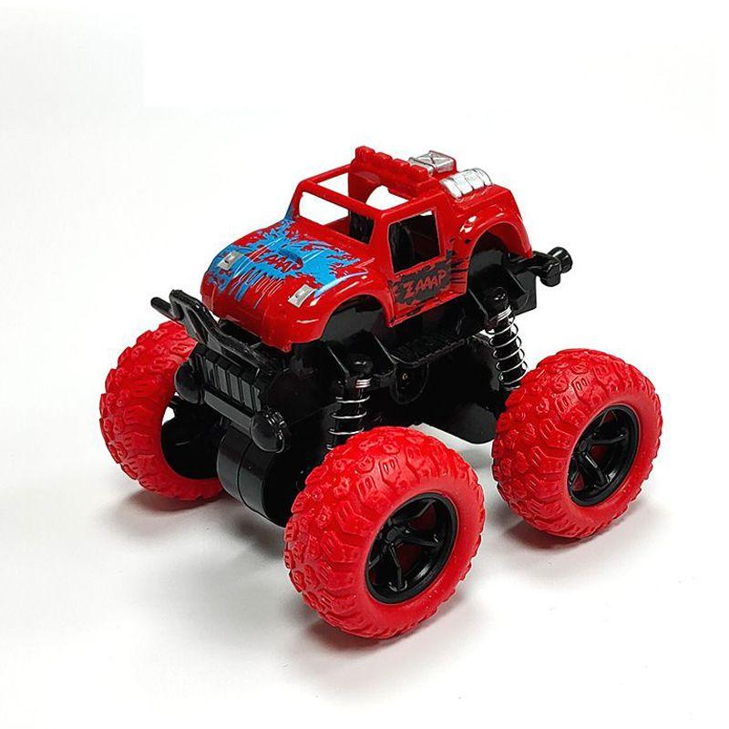 

Drive Fourwheel Toy Car Inertia Dynamic Stunt Model Offroad Vehicle Gifts Kids Red