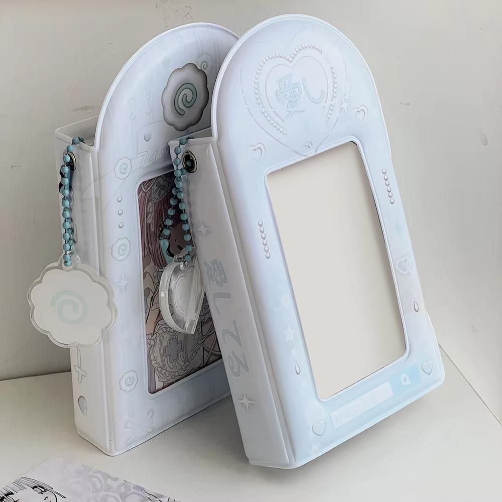 3 inch album foto colector carte fotocard suport card suport dulce pătrat gol INS desene animate album carduri binder