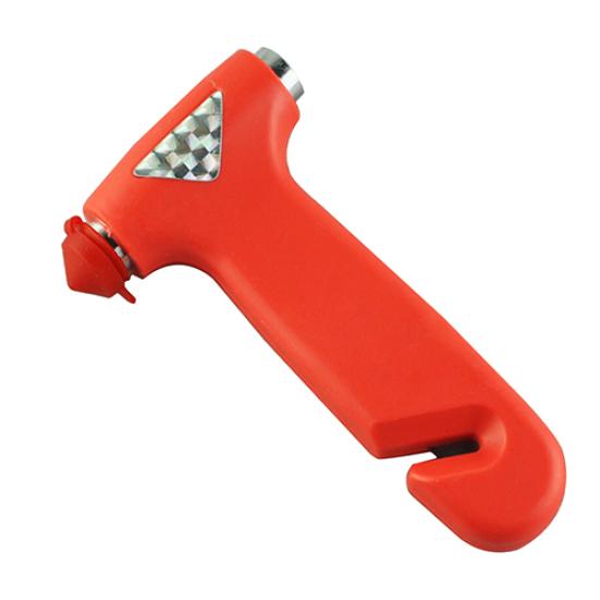 Taglierina per cintura di sicurezza con martello di emergenza per fuga di sicurezza per finestrini in vetro per auto 2 in 1