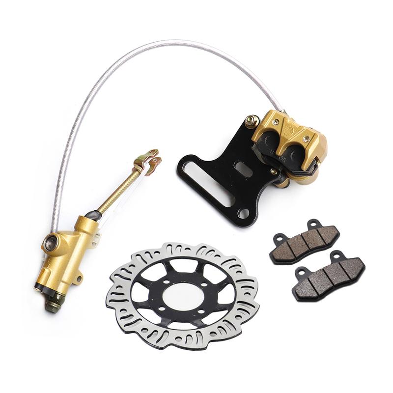 Motorcycle rear hydraulic disc brake kit for most 50cc-125cc motocross Bike BBR TTR CRF 50 XR Apollo Motorcycle