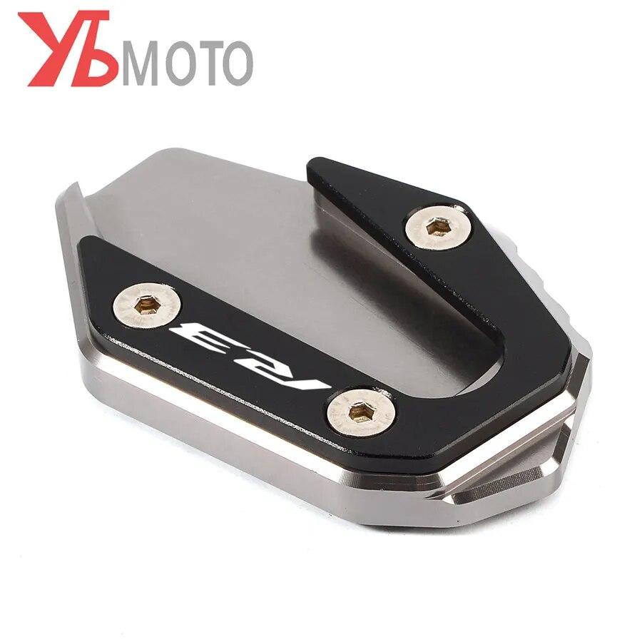 Pro YAMAHA MT03 MT-03 2017- R3 YZF-R3 -2022 Příslušenství pro motocykly Stojan Zvětšit Podpěrná deska prodloužení bočního stojanu