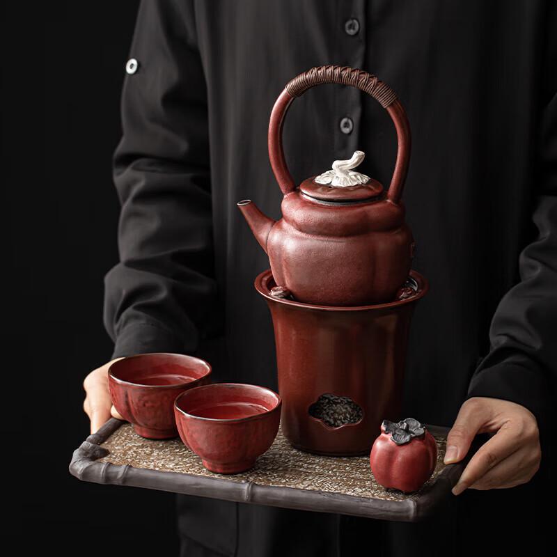 Stove-side Ceramic Gongfu Tea Set