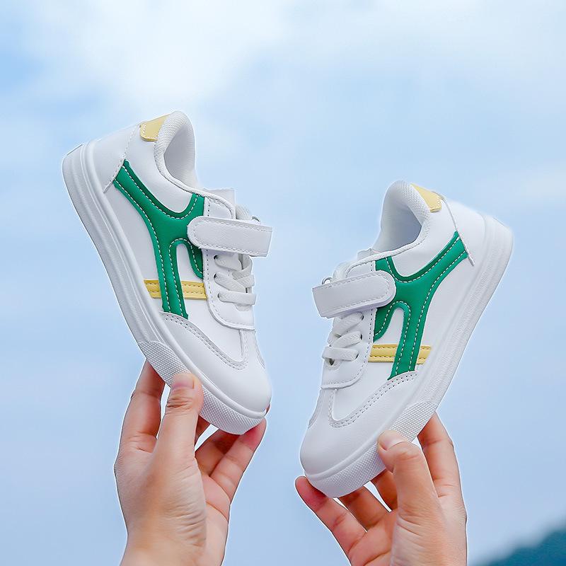 Kids' White Sports Shoes: New Spring & Autumn Style for Primary School Girls & Boys