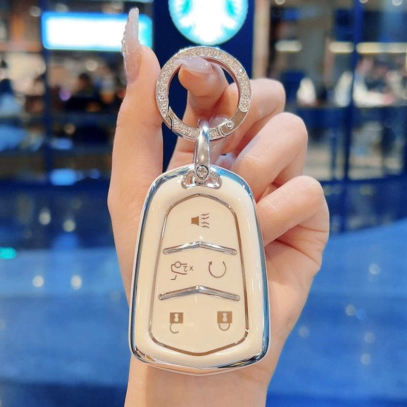 Cadillac Schlüsseletui für XT4, XT5, CT5, CT6, CT4, ATSL und GT4 - Speziell für Frauen entwickelt