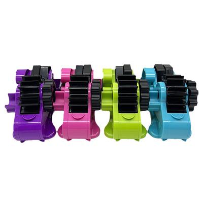 Semi-Automatic Tape Dispenser Multi-Roll Cutting Reusable Thermal Tape Dispenser With Compartment For Thermal Transfer Tape