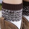 Fashion Winter Warm Toppers Leggings Crochet Knitted Boot Cuffs Socks Leg Warmers