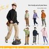 Anta Kids Fleece Stand Collar Sweatshirt