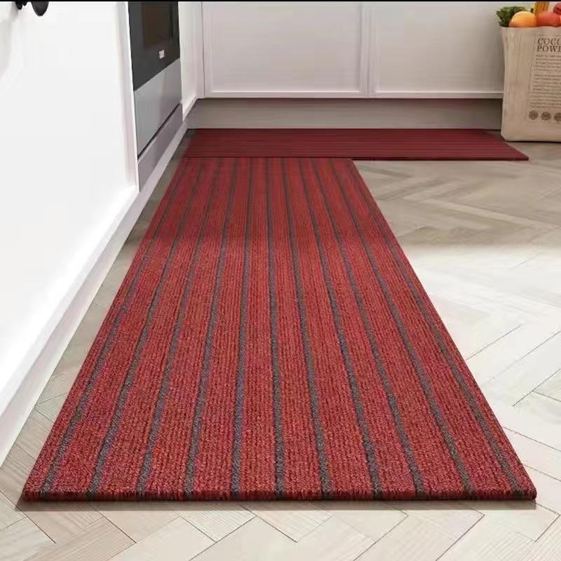 40x200CM Anti Slip Kitchen Mat Floor Carpet Full Coverage DIY Cuttable Absorb Oil Kitchen Doormat Long Hallway Runner Rug