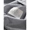 Trendy Spring & Fall Long Sleeves Heart Embroider Casual Stripes Shirt