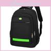 Casual Leather Pattern Student Backpack With Large Capacity For Daily Use