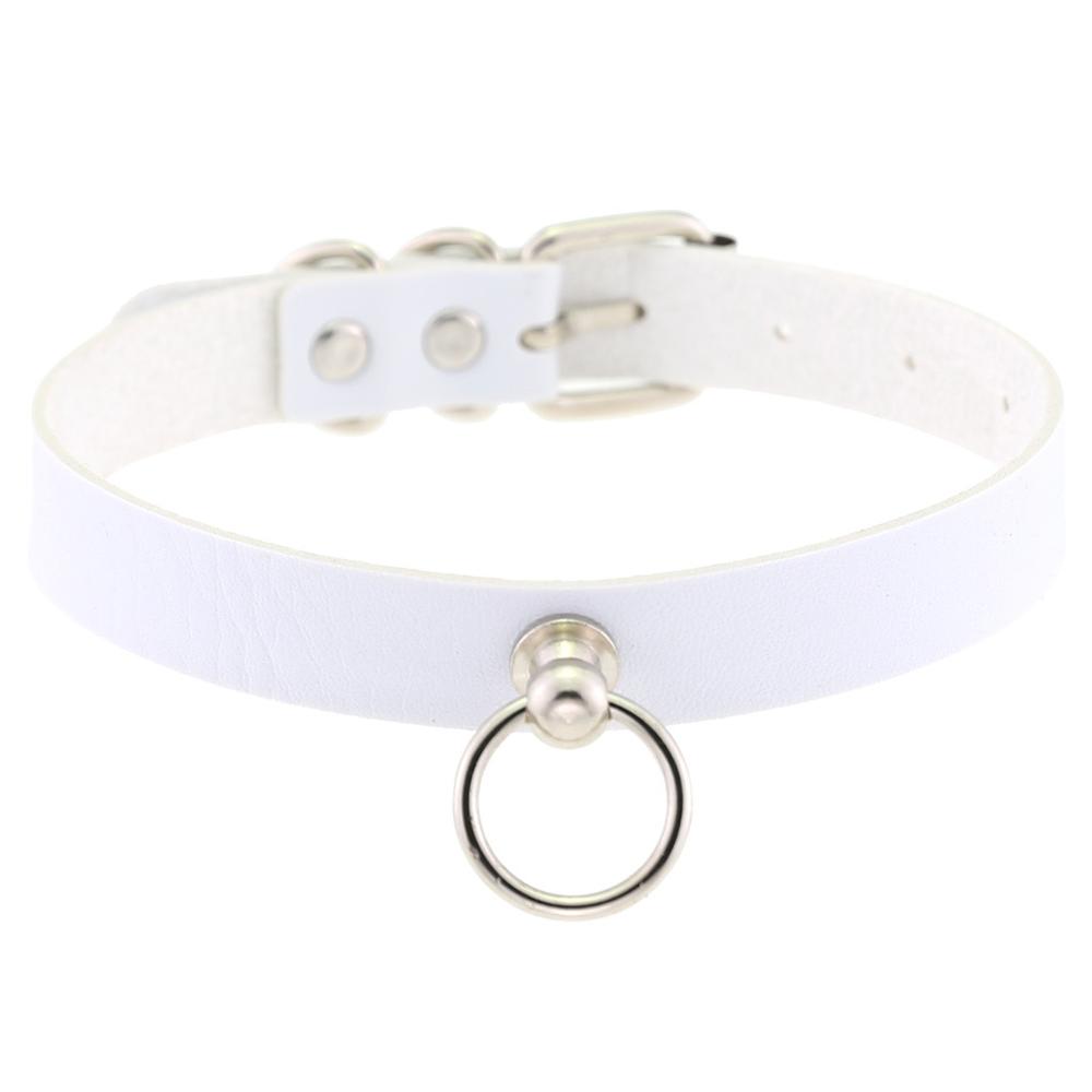 Collier choker gothique noir pour femmes Collier Fahsion Choker gothique hommes Punk rock choker en cuir emo Harajuku Bijoux Steampunk