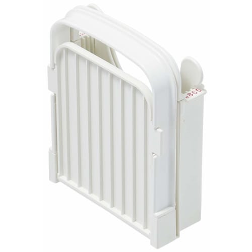 Skater Miffy Bread Cutting Guide, Knife Guide, Bread Cutter, Plastic, Foldable, Cuts 5, 6, 8, and 12 Slices, Made in Japan