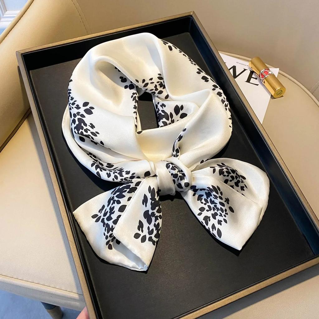 17*150cm Ribbon Silk Scarfs Female Luxury Design Hair Band Skinny Scarf Neck Ties Women Bag Scarves Neckerchief Foulard Lady