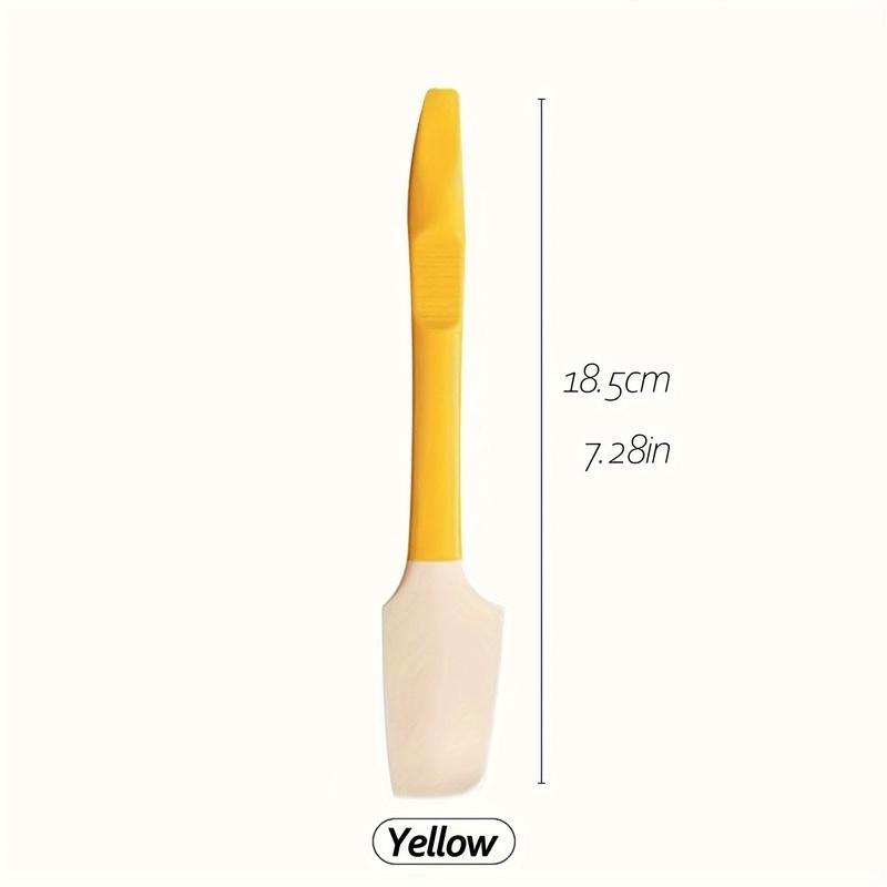Integrated Silicone Spatula, Baking Cake Cream Spatula, High Temperature Resistant Mixing Spatula, Household Batter Mixing Tool