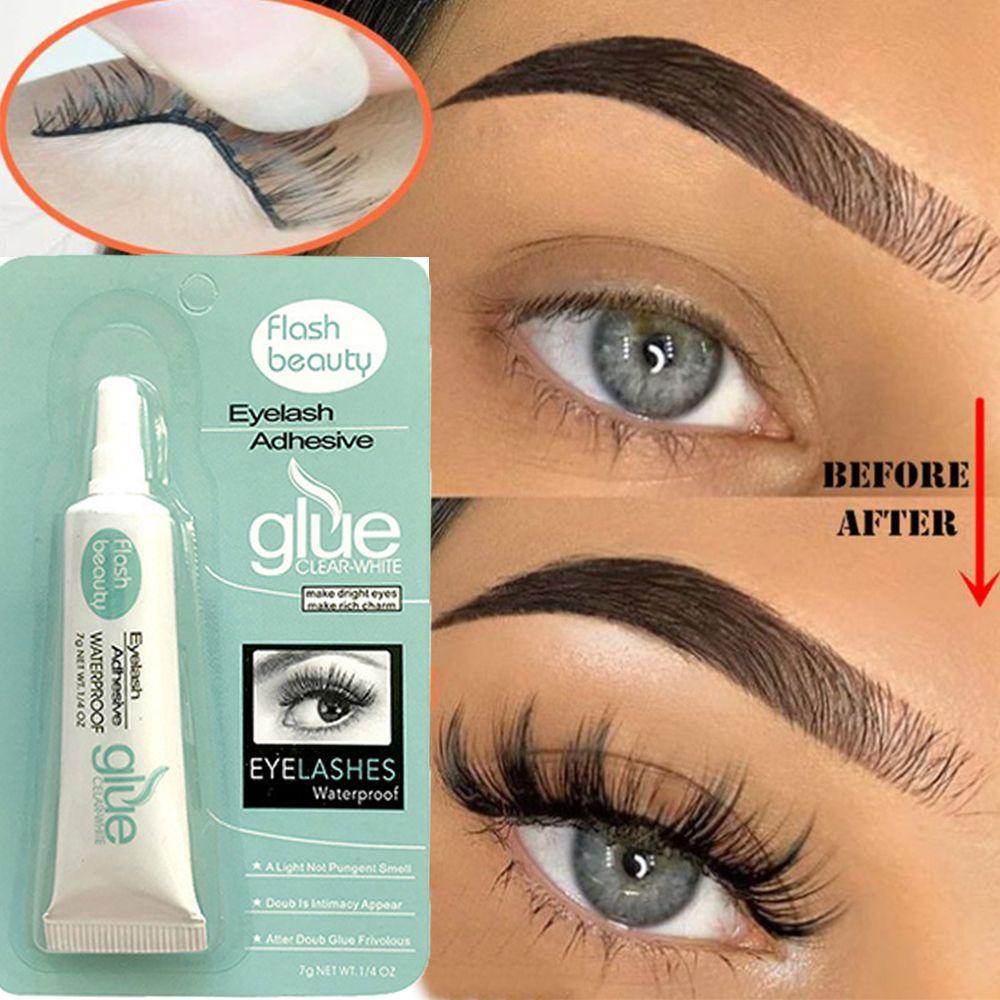 Long Lasting Moderate Flase Eyelashes Glue Double Eyelid Glue Eyelash Adhesive Eye Makeup Tools