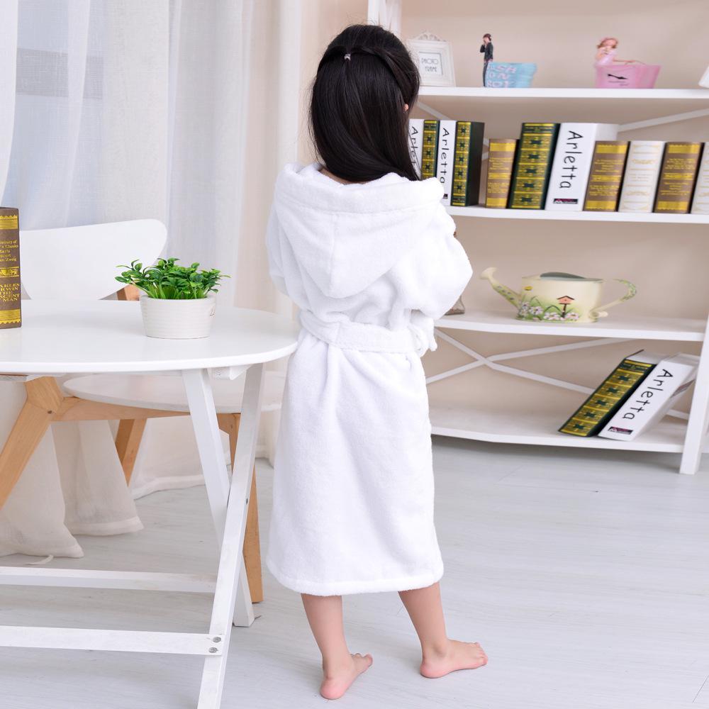 HaileyPure Cotton Kids' Thick, Soft, Absorbent Bathrobe Pajamas