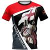 Knights Templar  3D Printing T Shirt Man Summer O-Neck Short Sleeve Oversized Top Casual Tee Loose Streetwear Harajaku